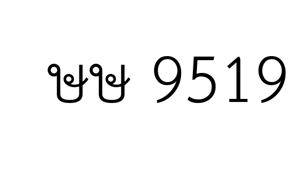 ษษ 9519